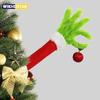 2025 Spot Green Fur Monster Arm Pendant Christmas Decoration Grinch Grinch Doll Green Fur Monster Arm