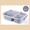 Wheat Straw Lunch Box Microwave Compartment Dinnerware Food Storage Container Lunch Box for Kids Healthy BPA Free Bento Boxes