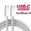 PD 60W Fast Charger Cable USB C To USB Type C Cable For iPhone 16 Pro Max 15 Pro 15 Puls For iPhone 15 Charging Data Line