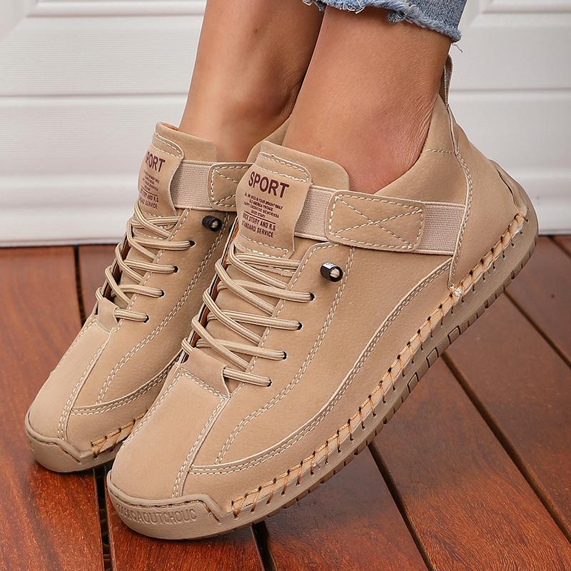 Fashion Women's Boots Mid Top for Summer British Style Retro Anti Slip Workwear Shoes Fashionable Luxurious Design Couple's Loafers