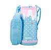 Thermos Replacement Bottle with Handy Blue Pink 2-Way FJJ-801WF Pouch, (BLP)