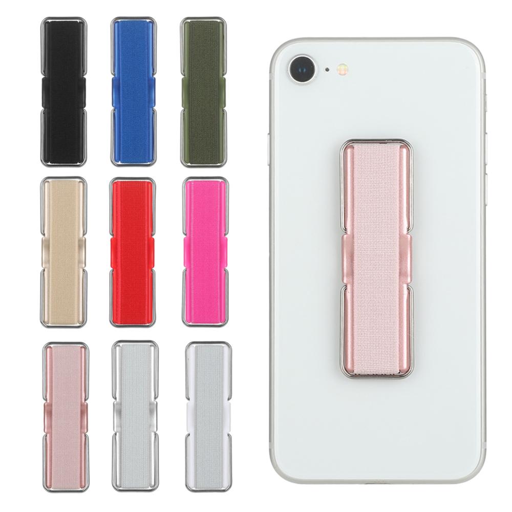 Elastic With Stand iPhone iPad Tablet Cell Phone Grip Finger Grip Finger Strap Phone Holder