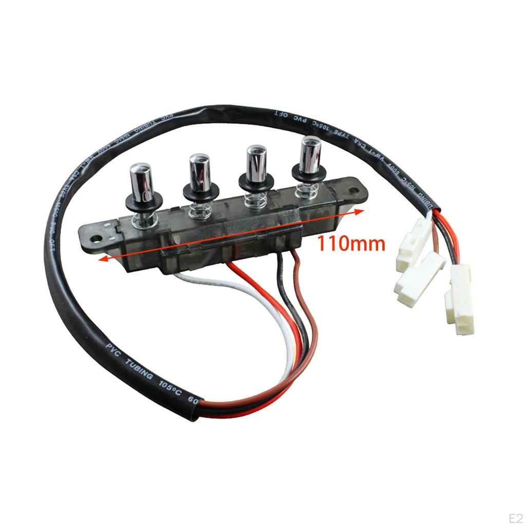 Cooker Hood Button Switch Push Piano Type Attachment Control Board