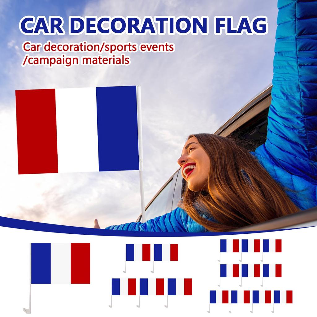 30*45cm French Car Flag Car Window Flag