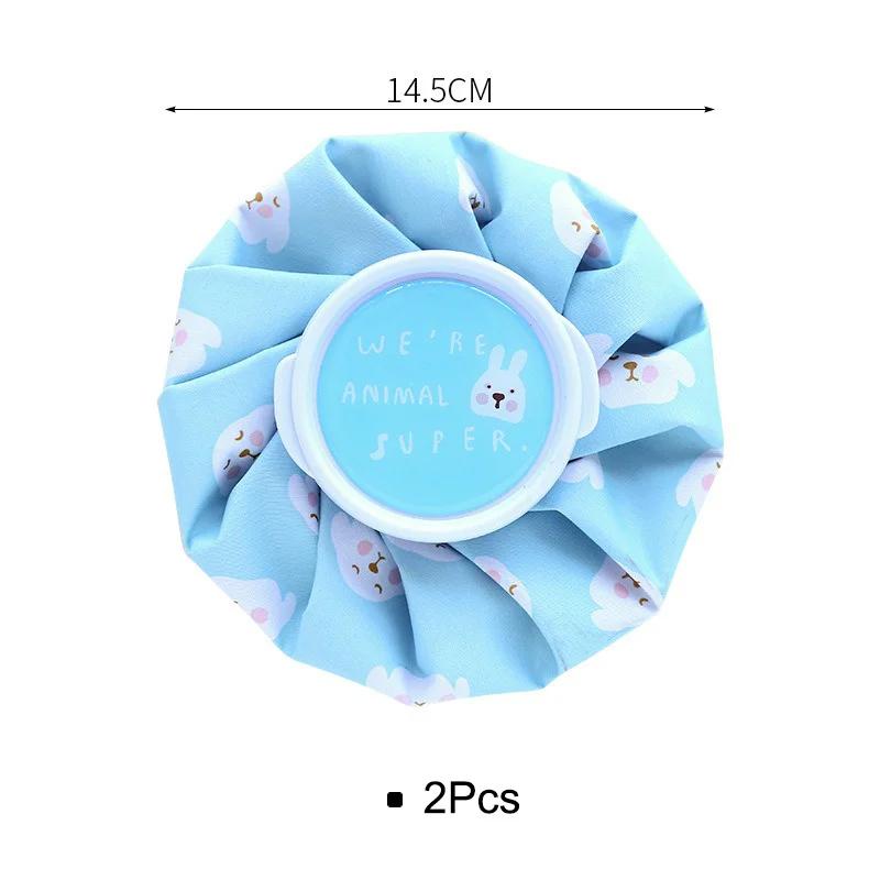Cute Cartoon Pattern Ice Pack Physical Cooling Multi-Purpose Therapy Bag Cold And Hot Physiotherapy Cloth Water-filled Ice Bag