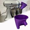 Flour Funnel Attachment for KitchenAid Stand Mixer 5qt Bowl Easy Pour Stand Mixer Funnel for Dry Liquid Ingredients Mess-Free Baking Tools