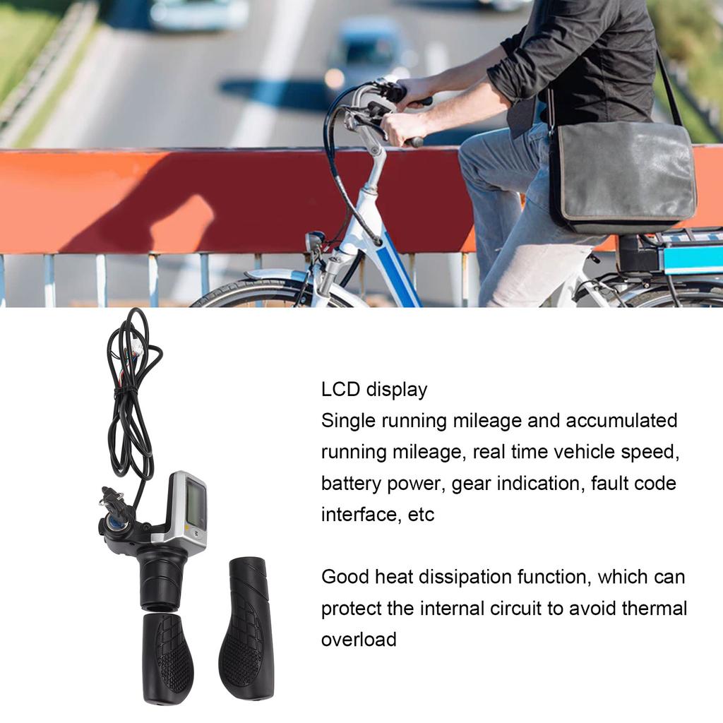 24 В 1000 Вт электрический трехколесный велосипед с щеточным контроллером, педалью газа, комплект для переоборудования электрического велосипеда