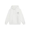 Li Ning Sports Lifestyle Series Casual Hooded Pullover Letter Print Long Sleeve Sweatshirt Women Sweatshirt Off-White AWDT908-4