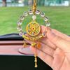 Hanging Five-way God of Wealth Pendant Chinese Style Car Pendant Bead Pendant  Automobile