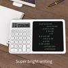 10 Digit Calculator with Writing Tablet Time Function LCD Display Desk Calculator with Erasable