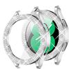 Case for Samsung Galaxy Watch 4 Case 40mm 44mm Accessories Bling Fashion Two Rows Diamond Bumper Samsung Galaxy Watch 5 Protector Cover