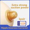 Nipple Inversion Corrector Maternity Nursing Suction and Extraction Nipple Inversion Device Silicone Nipple Corrector