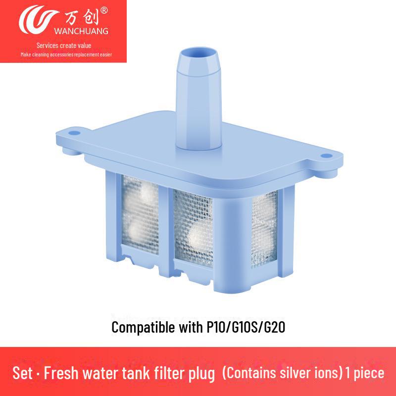 Roborock S8+/S8 Pro Ultra/G20 Sweeper Accessories: Cleaning Liquid, Rag, Side Brush, Filter, Dust Bag Set