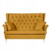 Sofa Wing Sofa Gaja Scandinavian Non-folding Family Glamour Yellow
