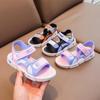 Sandals for Children's New Summer Cartoon Soft Sole Anti Slip Fashion Student Beach Sandals