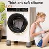 4Pcs Washer Anti Vibration Pads Stable Support Noise Reduction Easy Installation Washing Machine Stabilizer Support Feet Mats