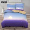 Landscape Starry Sky Duvet Cover Microfiber 3D Print Galaxy King Queen Bedding Set For Kids Teen Boys Girls Gift Bedroom Decor