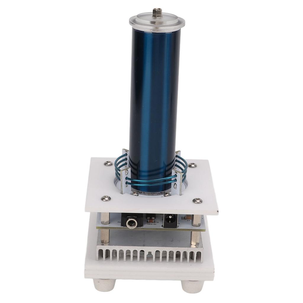 Музыкальная катушка Тесла дуговой плазменный громкоговоритель беспроводная передача настольная модель