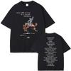 Rapper Bad Bunny Nadie Sabe Lo Que Va A Pasar Mañana Album Tee Men Women Cotton T Shirt Short Sleeve Tshirt Oversize T-shirts