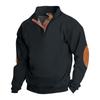 Spring And Autumn Men's Standing Collar Sweatshirt Is Outdoor Casual Sweaters Tops
