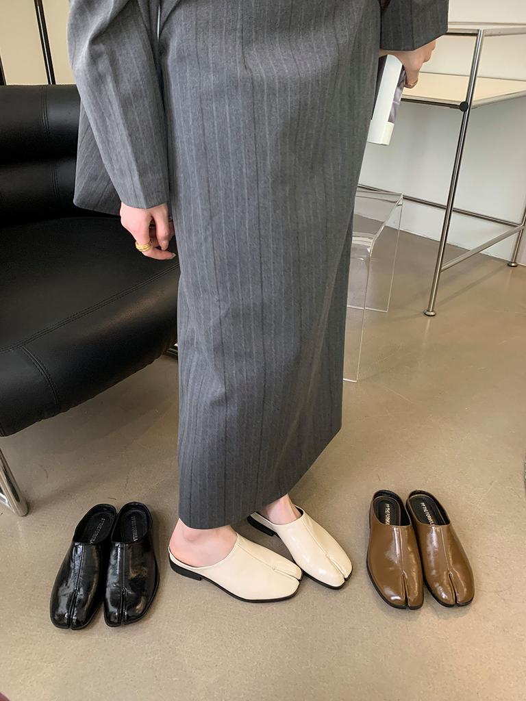 Fashion Fashion Women Slippers Clip Toe Outside Mules Slides Casual Dress Shoes Low Heeled Black Brown Beige Dress Shoes Woman Size 39