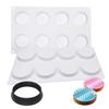 Silicone Mould for 8 Geometric Tarta Cake Set Mousse Circle Cake