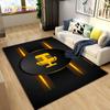 3D Creative Music Cartoon Area Rug Large,Carpet Rug for Living Room Bedroom Sofa Doormat Decoration,kids Play Non-slip Floor Mat