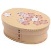 Wooden Lunch 18cm X X Urethane with Current Model J-kitchens Humidity-Controlling Box, 13.5cm 6.8cm, 700ml, Maki-e Finish,