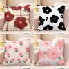 Cute and Fresh Flower Pattern Decorative Pillowcase Living Room Bedroom Square Cushion Pillowcase