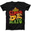 Cinco De Mayo Groovy Mexico Victory Retro Funny Gift Black T Shirt 222