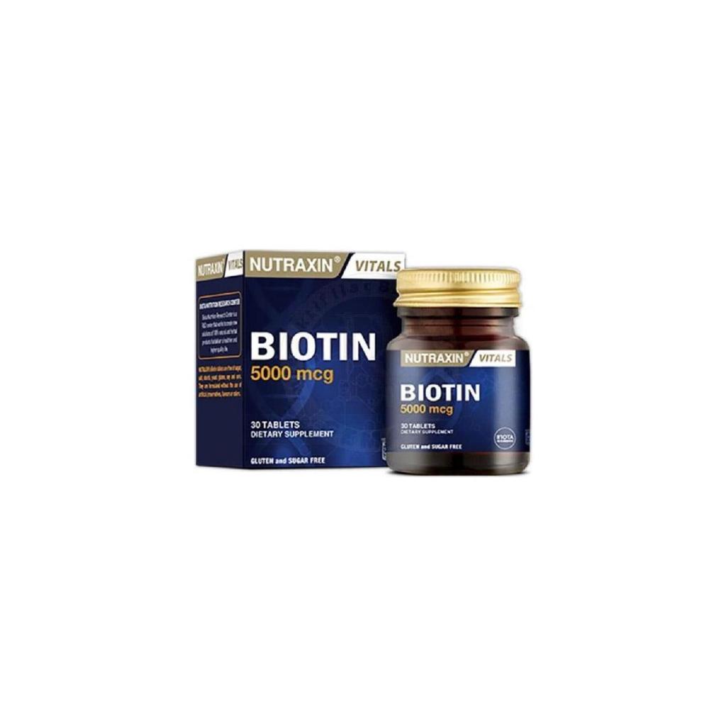 Biotin 5000 Mcg 30 Tablets
