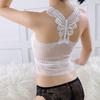 Nightclub Fashion Butterfly Back Hollow Lace Jacquard Nymphets Breathable Vest EMA