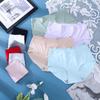 Women's Ice Silk Seamless Mid-Waist Breathable Triangle Panties
