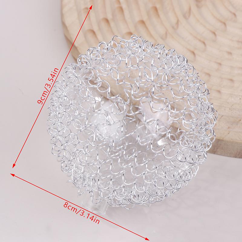G4 Wire Light Shade 10Mm Opening Fitter Globe Aluminum Wire Glass Ball Lamp Shade Replacement For G4 Ceiling Lamp Desk Lighting
