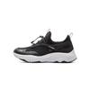Li Ning Kids Outdoor Sports Comfortable Shock Absorbing Breathable Low Top Casual Shoes Kids Casual Shoes Black YKCV088-3