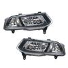Car Front Bumper DRL Fog Light Lamp Trim Grille Cover Frame Lid Bezel For VW Polo 6C Hatchback 2014 2015 2016 2017