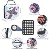 DIY Diamond Painting 30 Slots Purple Butterfly Diamond Painting Accessories Kit for Diamond Art Rhinestone Jewelry Beads Organizer and Storage