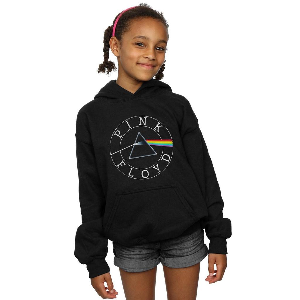 Pink Floyd Girls Prism Circle Logo Hoodie