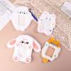1Pc Cute Cartoon Plush Photocard Holder Photo Card Protective Cover For Students Idol Photo Display Hanging Picture Sleeves