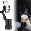 Cup Holder Expander For Car 360° Rotation Cell Phone Holder Mount Compatible For IPhone/Android Smartphones