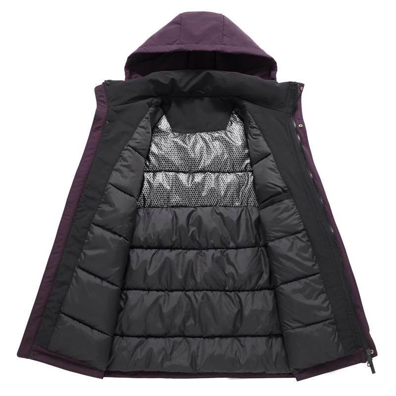 Plus Size 5XL-11XL Fashion Men's Parkas Winter Coat Hooded Waterproof Casual Loose Thick Warm Oversize Outerwears Men Jackets