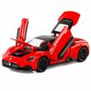 Alloy Collectible 1:32 Scale Maserati MC20 Pull Back Vehicles with Sound and Light, Diecast Toy Cars Model for Kids Adults GIft Collection