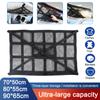Car Roof Storage Bag Interior Cargo Net Breathable Mesh Bag Car Ceiling Storage Net Pocket Auto Stowing Tidying Accessories
