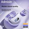 New Open Bluetooth Headset Wireless Clip-on Air Bone Conduction Ultra-long Life and High Sound Quality