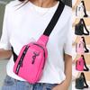 Style Fashion Crossbody Bag Girls Sports Style Chest Bag Women's Street Simple Versatile Chest Bag