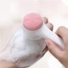 1PC Double Silicone Facial Cleansing Brush Manual Massage Facial Brush Soft Bristles Exfoliator Double Sided Face Wash Brush