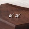 Small Flower Stud Earrings for Women  Glossy  Simple  Versatile and Sweet Everyday Earrings