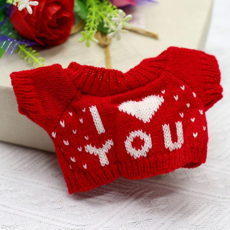 30cm Teddy Bear Bear Accessories Accessories Doll Doll Replace Clothes Plush Toys Sweater Sweater Accessories