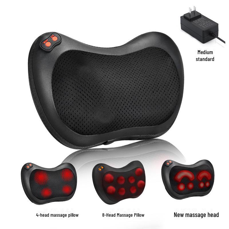 Multi-Function Electric Neck, Shoulder & Back Massager Pillow