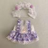 Multicolor Doll Clothes Accessories Hairband Suspender Toy Cap Dress Suit  Cotton Stuffed Doll